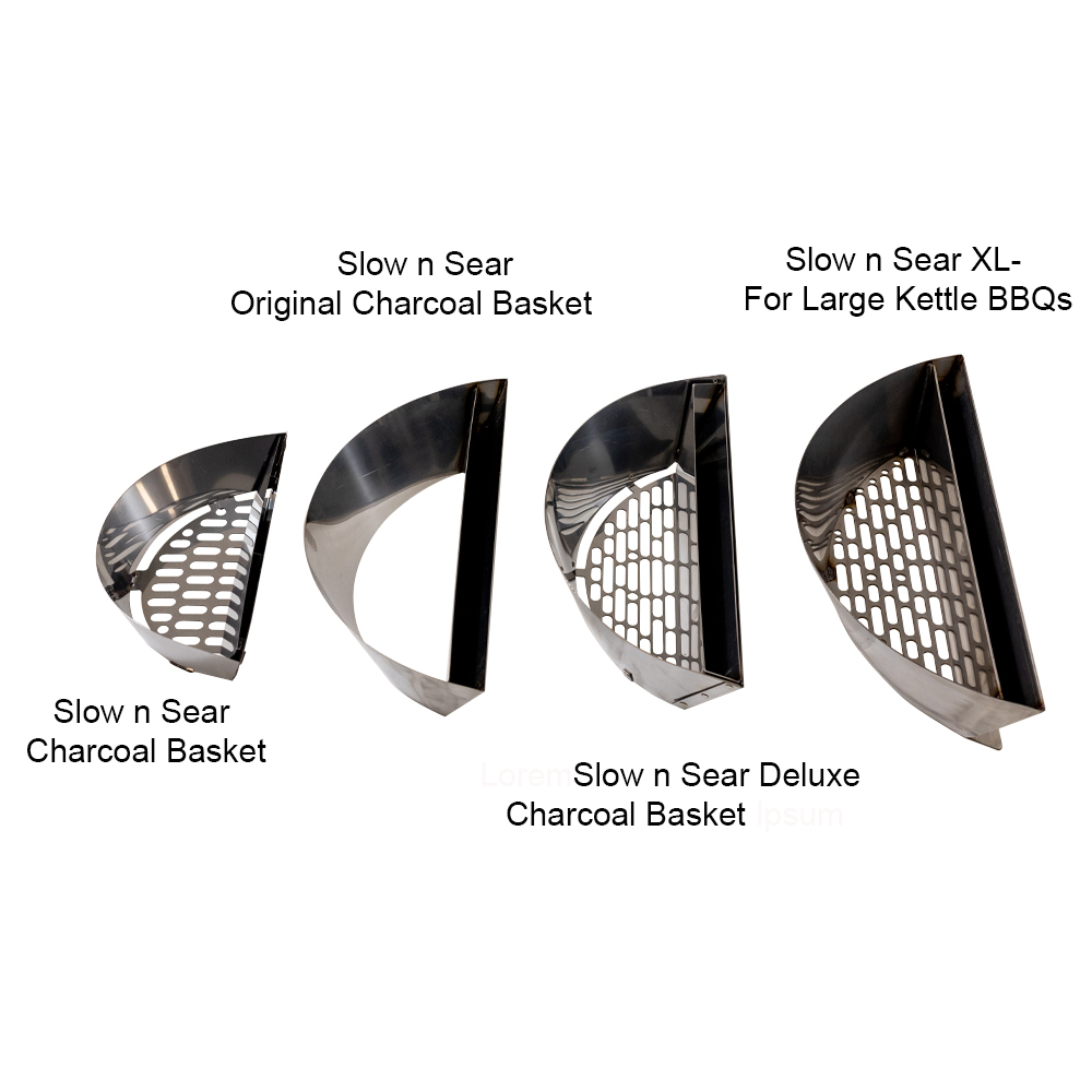 Slow 'N Sear Deluxe Charcoal Basket - Image 4