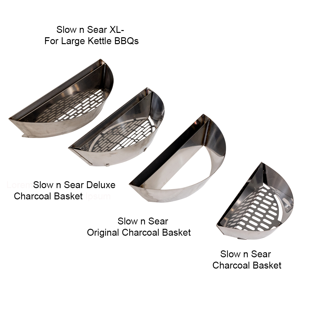 SNS Grills Slow n Sear Original Charcoal Basket - Image 3