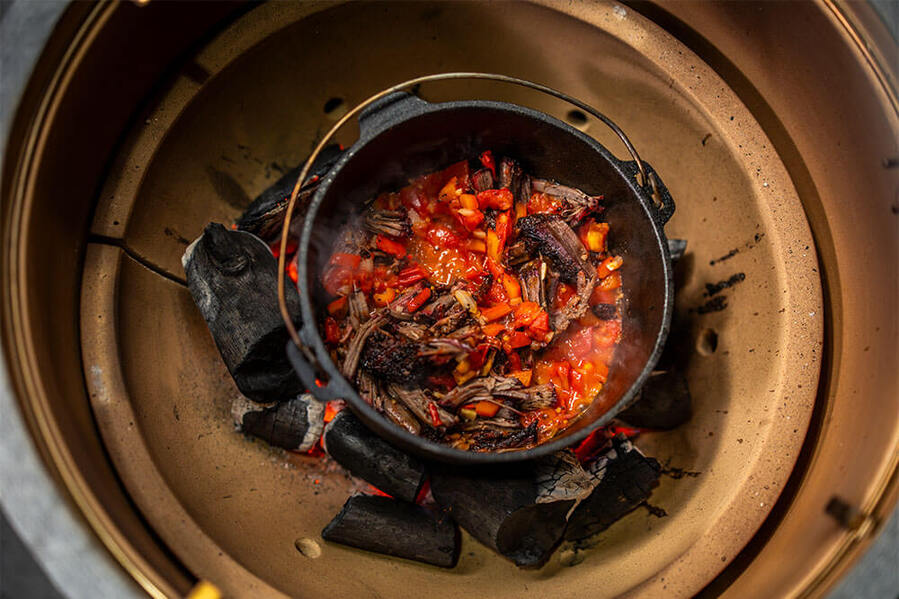 SnS Grills Kamado Ceramic BBQ - Image 8