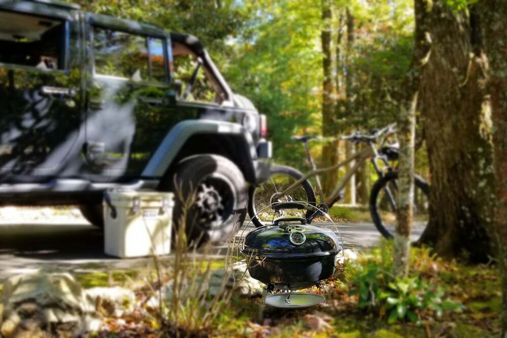 Slow 'N Sear Travel Kettle Grill - Image 12