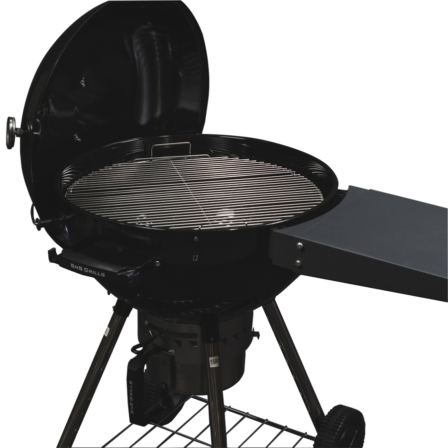 SNS Grills - Slow 'N Sear Kettle BBQ- Black - Image 2