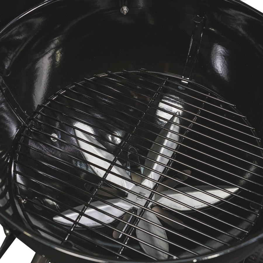 SNS Grills - Slow 'N Sear Kettle BBQ- Black - Image 11