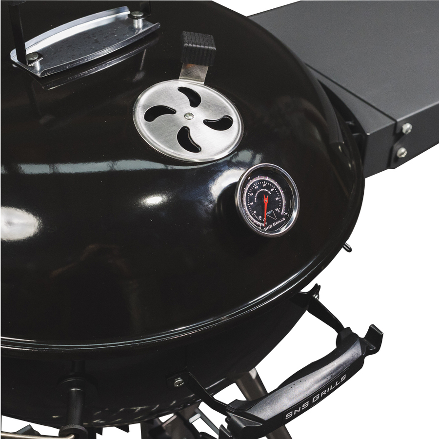 SNS Grills - Slow 'N Sear Kettle BBQ- Black - Image 10