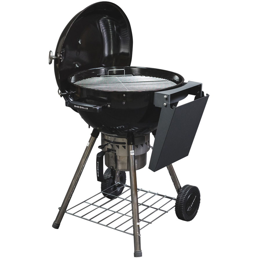 SNS Grills - Slow 'N Sear Kettle BBQ- Black - Image 6