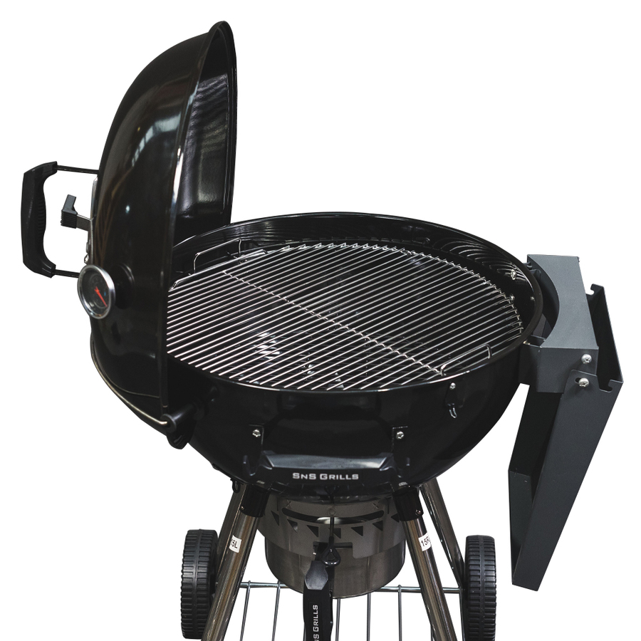 SNS Grills - Slow 'N Sear Kettle BBQ- Black - Image 4