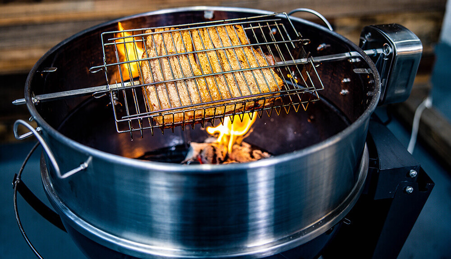 Slow 'N Sear Kettle Ring Rotisserie Kit - Image 12