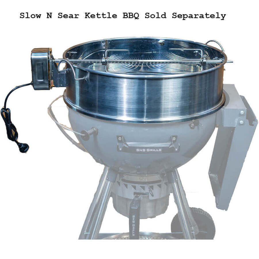 Slow 'N Sear Kettle Ring Rotisserie Kit - Image 3