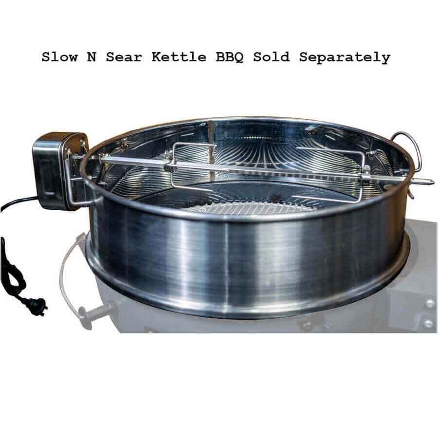 Slow 'N Sear Kettle Ring Rotisserie Kit - Image 8