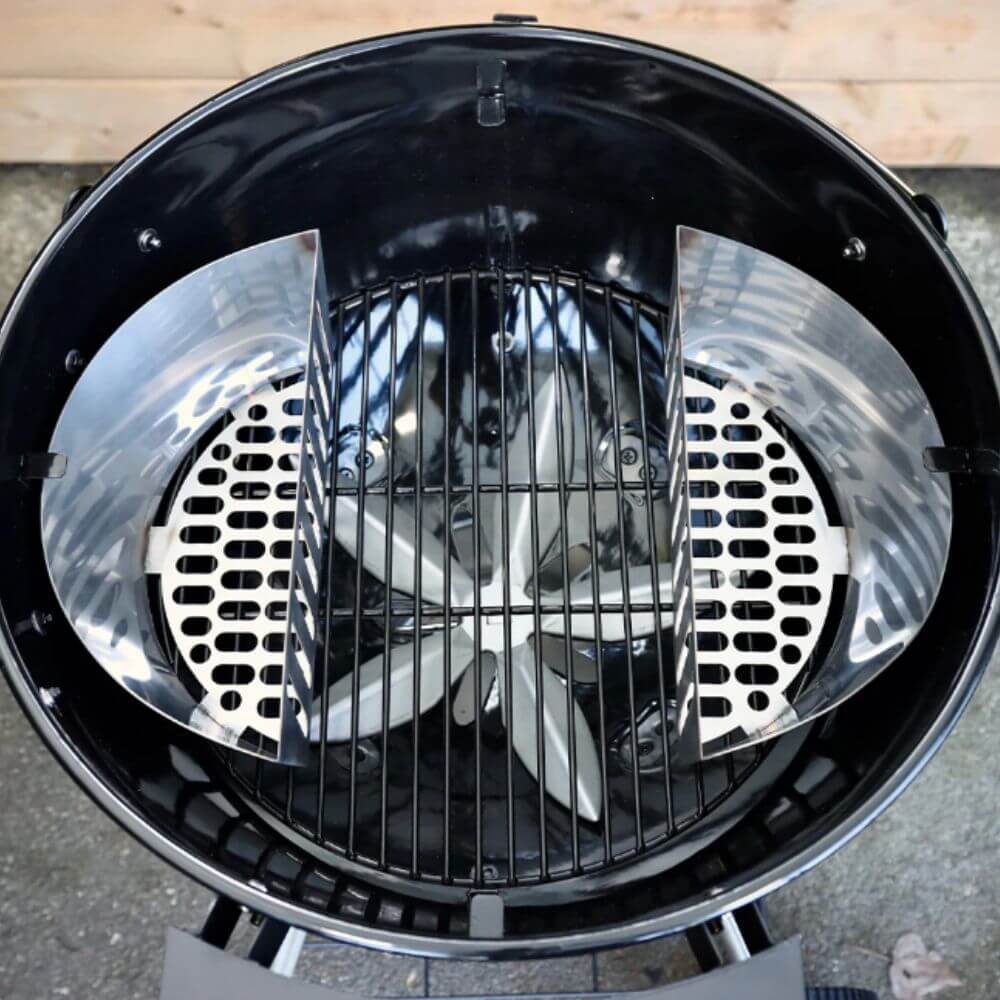 Slow 'N Sear FireBaskets+ 2 in 1 Charcoal Baskets and Water Pan - Image 3